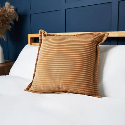 BHS.com Corduroy Cushion, Natural