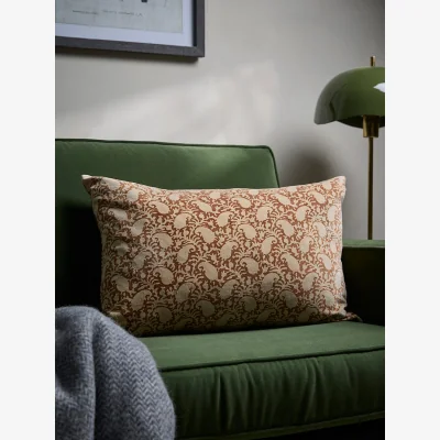 Cox and Cox Amara Paisley Cushion