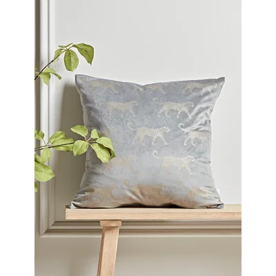 Cox and Cox Deco Leopard Cushion