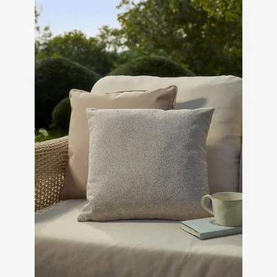 Cox and Cox Abingdon Outdoor Cushion - Taupe