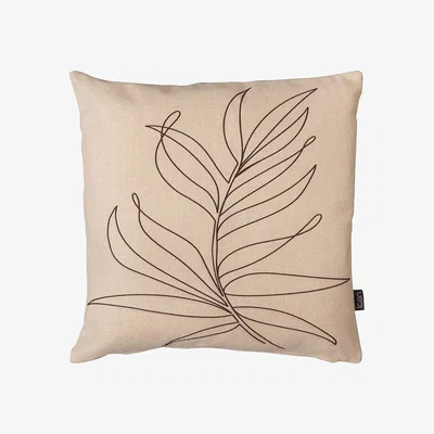 Cuckooland Icon Boho Linear Leaf Outdoor Cushion