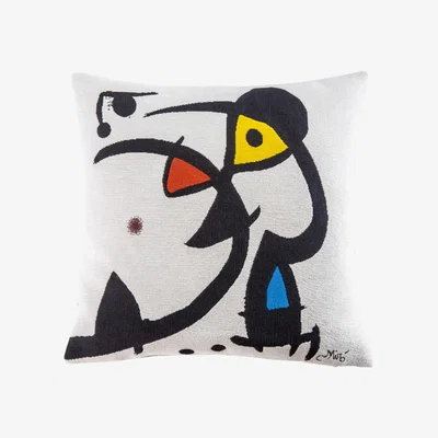 The Conran Shop Miró 'White' Cushion Cover 45cm x 45cm