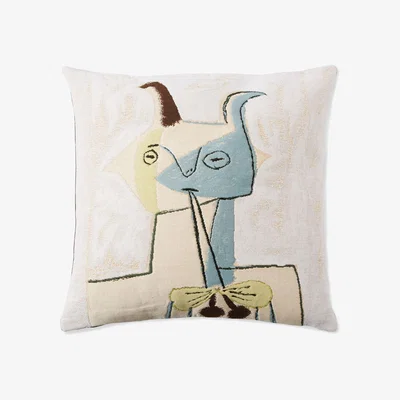 The Conran Shop Picasso 'Faune Jaune Et Bleu Jouant De La Diaule' Cushion Cover 45cm x 45cm