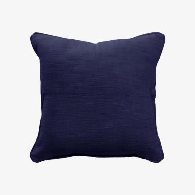 Cult Furniture Auckland Plain Texture Cushion, Indigo Blue