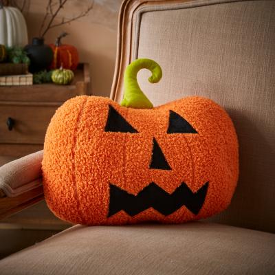 Dunelm Pumpkin Shaped Cushion Orange