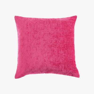 Dunelm Chenille Cushion Fuchsia