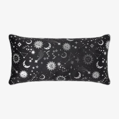 Dunelm Skinny Dip Celestial Boudoir Cushion Grey