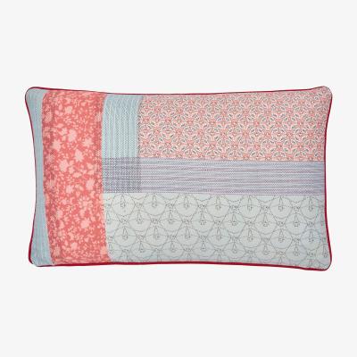 Dunelm Helena Springfield Eloise & Ashley Boudoir Cushion Raspberry