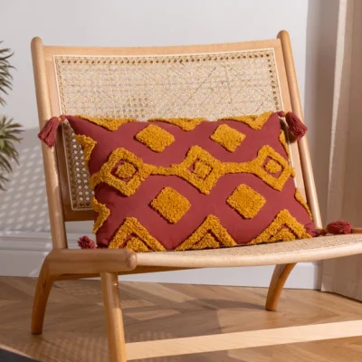 Dunelm Furn Dharma Cotton Rectangle Cushion