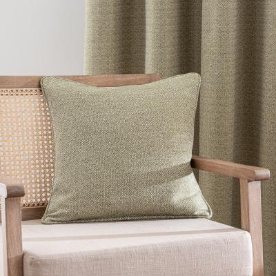 Dunelm Diamond Recycled Olive Cushion Olive