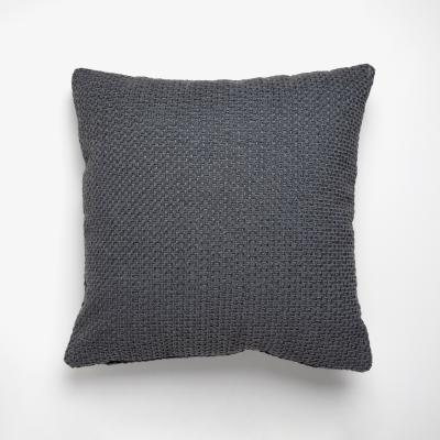 Dunelm Basketweave Cushion Grey