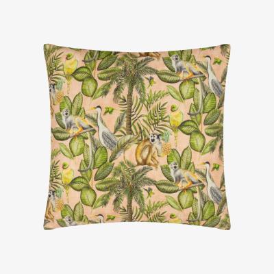 Dunelm Wylder Valera Tomai Jungle Square Cushion MultiColoured