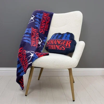 Dunelm Stranger Things Flames Cushion