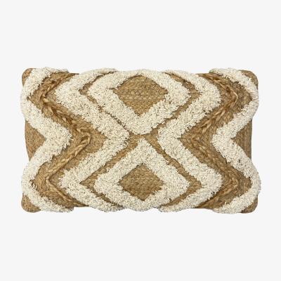 Dunelm Jana Rectangle Cushion Brown
