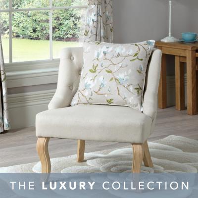 Dunelm Magnolia Natural Cushion Natural
