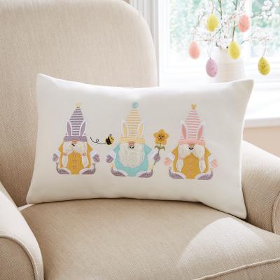 Dunelm Easter Gnome Cushion 30x50 MultiColoured