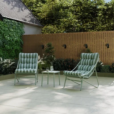 Dunelm Stripe Cushion Bistro Set