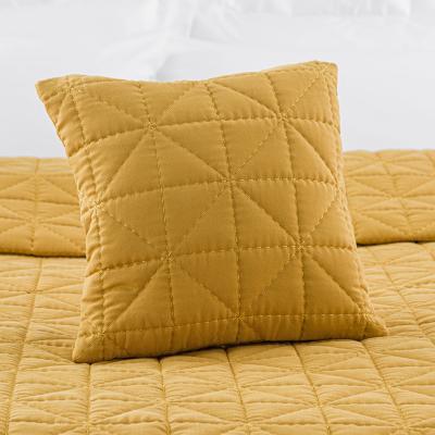 Dunelm Lars Yellow Cushion Yellow