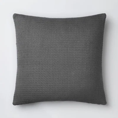 Dunelm Cassie Cushion Cover Charcoal