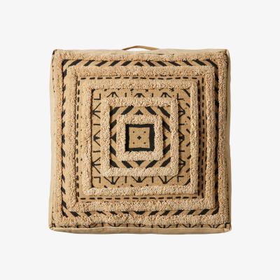 Dunelm Nala Floor Pouffe Natural