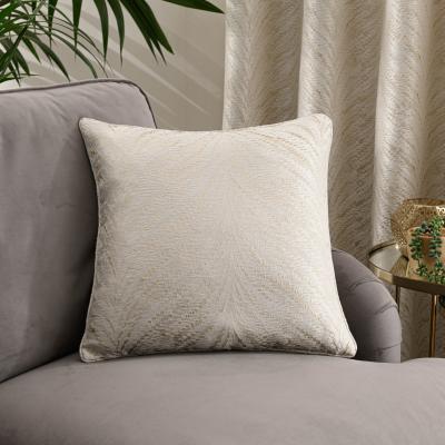 Dunelm Flame Natural Cushion Natural
