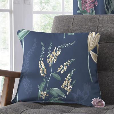 Dunelm Caberne Navy Cushion Navy