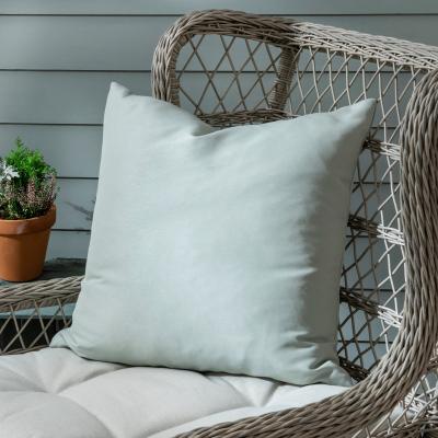 Dunelm Outdoor Water Resistant Cushion Light Green
