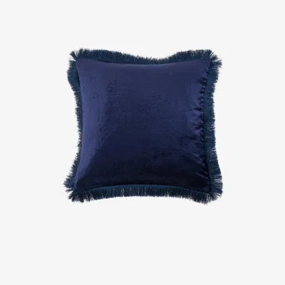 Dunelm Keston Square Cushion Navy