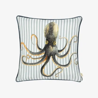 Dunelm Evans Lichfield Salcombe Octopus Square Cushion MultiColoured