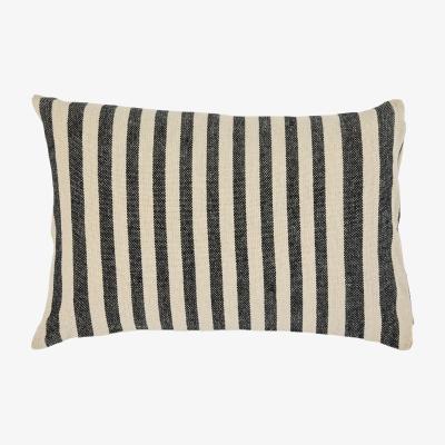Dunelm Simply Green Recycled Cotton Santa Cruz Cushion Charcoal