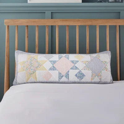 Dunelm Dorma Decades Nancy Rose Blue Cushion Blue
