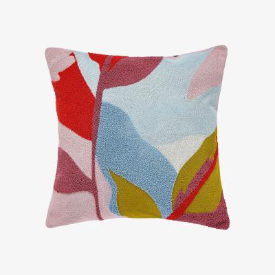 Dunelm Joules Countryside Scene Cushion Pink, Blue and Yellow