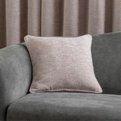 Dunelm Clayton Chenille Cushion Warm Sand