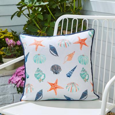 Dunelm Shells Outdoor Square Cushion