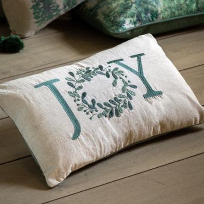 Dunelm Woodland Deer Patterned Rectangular Cushion