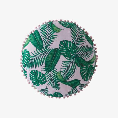 Dunelm Skinny Dip Dominica Round Cushion Teal (Blue)