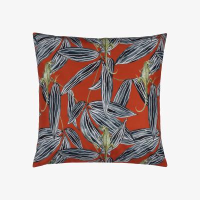 Dunelm Wylder Tropics Ebon Wilds Zuri Outdoor Cushion Cinnamon