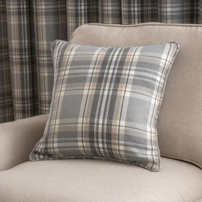 Dunelm Belhaven Check Cushion