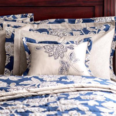 Dunelm Dorma Samira Blue Boudoir Cushion Blue