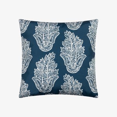 Dunelm Paoletti Kalindi Paisley Outdoor Cushion Navy