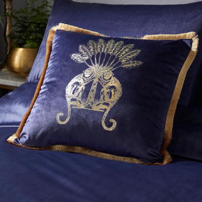 Dunelm ﻿Laurence Llewelyn-Bowen Funky Monkey Cushion Navy