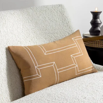 Dunelm Hoem Marzena Cotton Rectangle Cushion