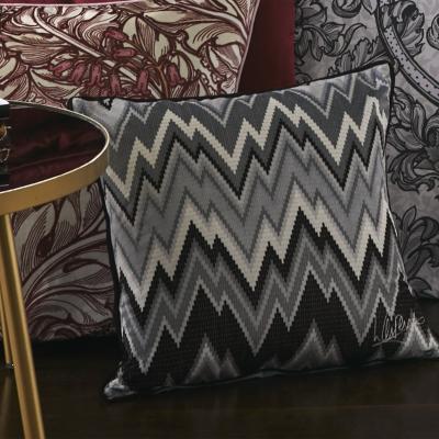 Dunelm Laurence Llewelyn Bowen Pants on Fire Cushion Black