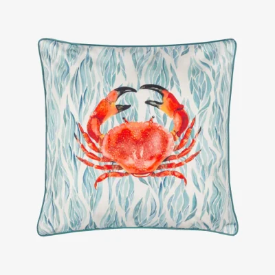 Dunelm Abersoch Crab Outdoor Square Cushion