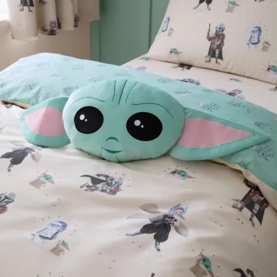 Dunelm Lucasfilm Grogu Face Cushion