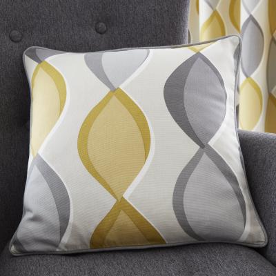 Dunelm Lennox Ochre Cushion Ochre