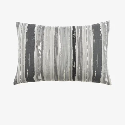 Dunelm Large Isabella Charcoal Rectangular Cushion Charcoal