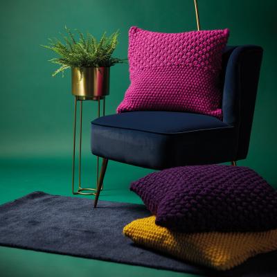 Dunelm Bonus Super Chunky Two Stitch Cushions Pattern Leaflet