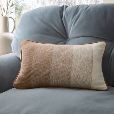 Dunelm Woven Ombre Cotton Rectangle Cushion