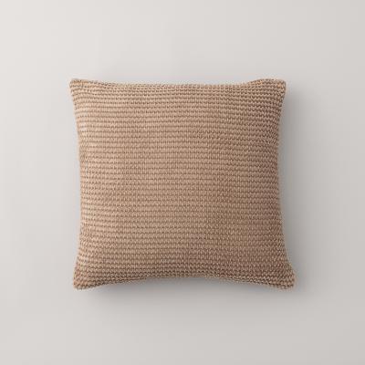 Dunelm Jenson Mink Waffle Cushion Mink